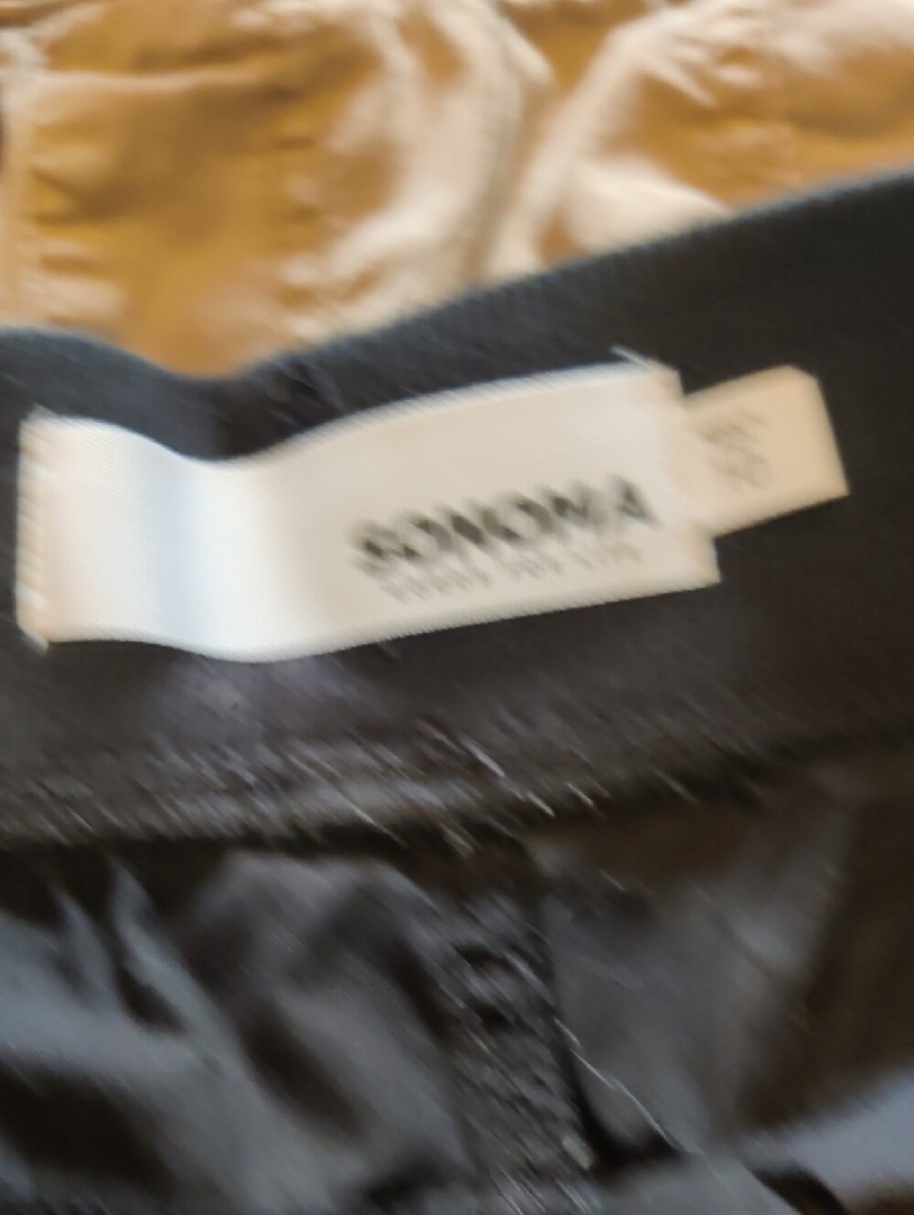 Lot Of 4 Sonoma Cargo Drawstring Shorts - Navy, Olive, Black, Tan - Picture 5 of 9
